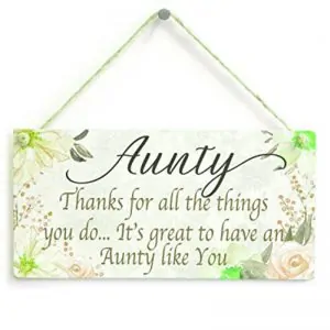 Thanks messages and quotes for aunty