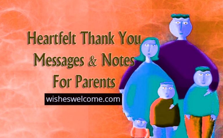 Thanks Messages And Quotes For Parents