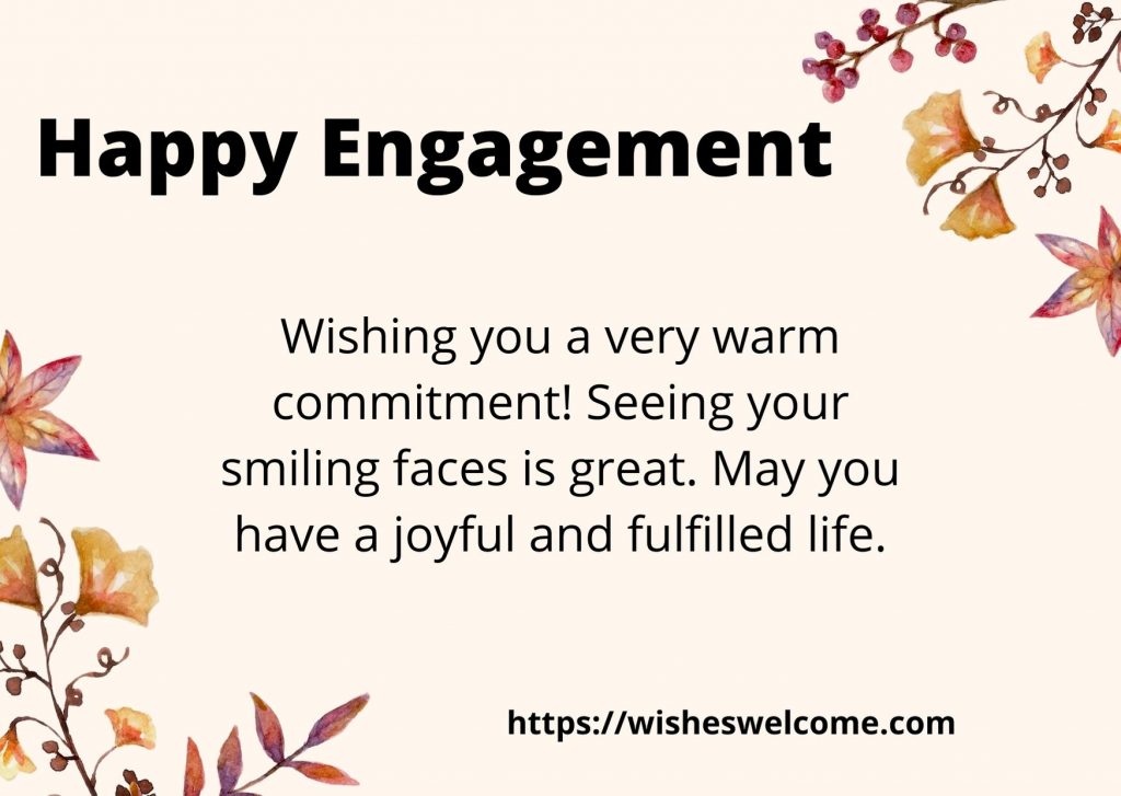 happy engagement friend