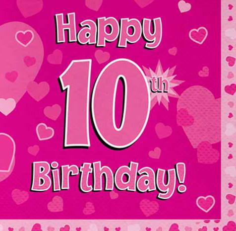 10th Birthday Wishes: Birthday Messages for 10 Year Olds