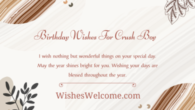 Birthday Wishes For Crush Boy